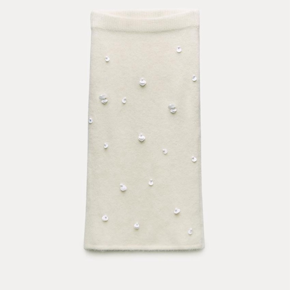 Sequin Alpaca Blend  Skirt (1 day sale!) - Picture 2 of 8